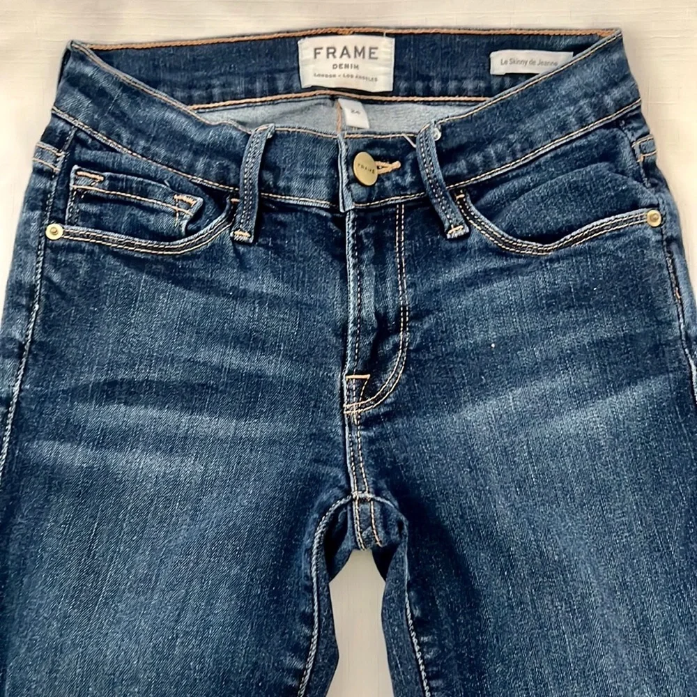 FRAME Denim~Jeans / Le Skinny de Jeanne / London~Los Angeles - Picture 3 of 7